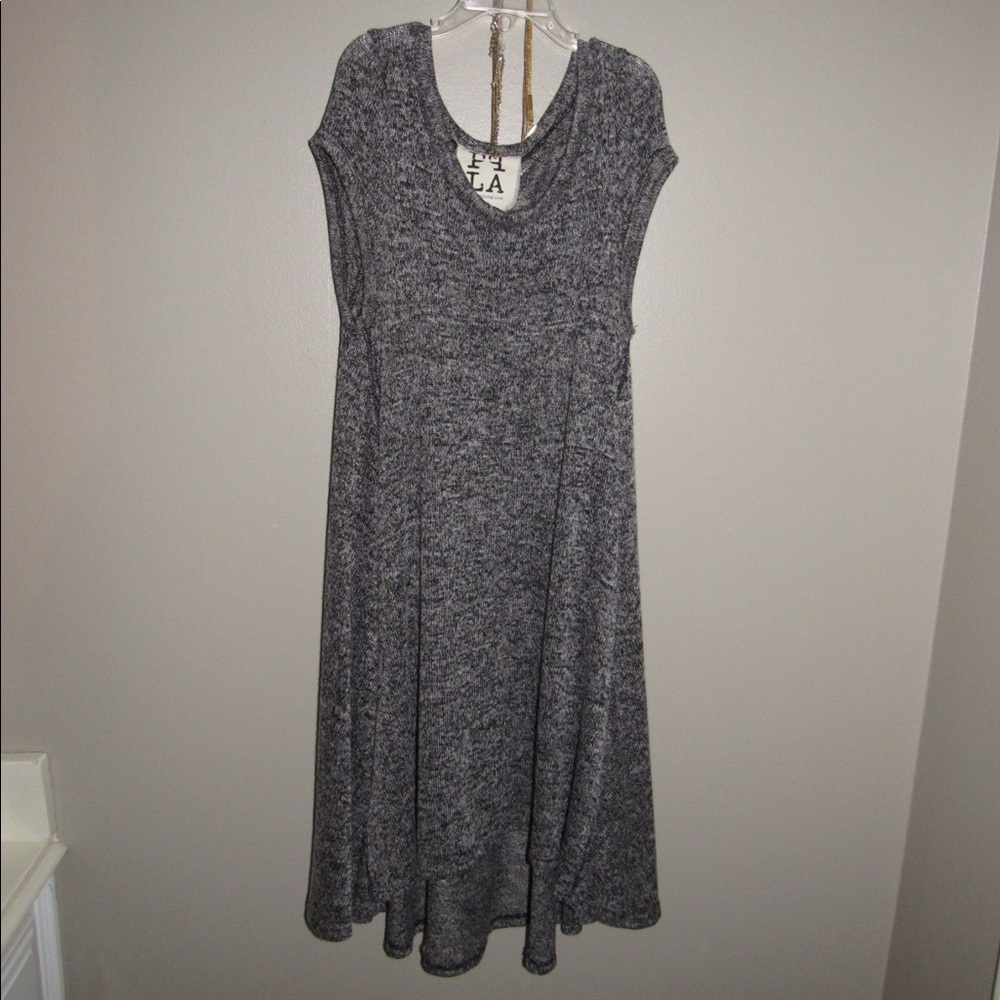 Grey/black Knit Dress